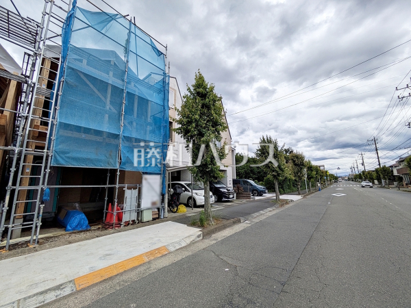 接道状況および現場風景　【日野市日野本町４丁目】