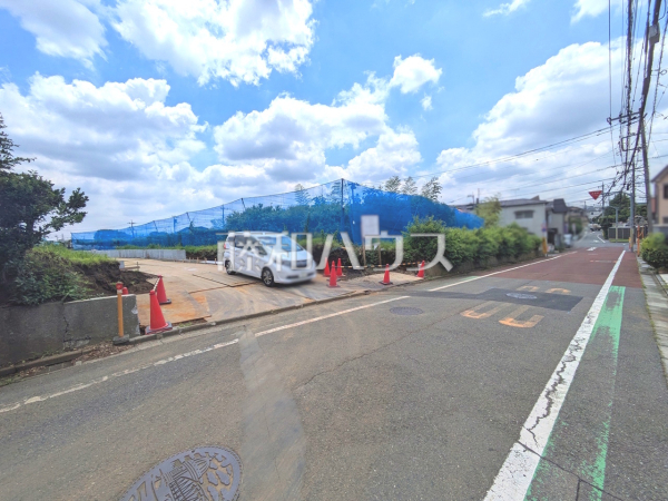 接道状況および現場風景　【東村山市恩多町１丁目】