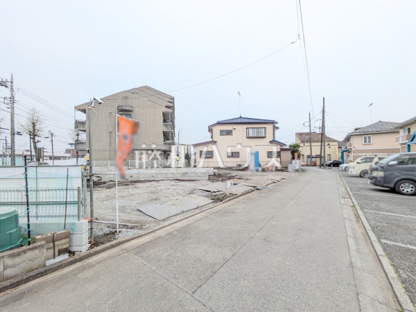 接道状況および現場風景　【昭島市田中町２丁目】建物のプレゼンをさせて頂きますので、実際の完成イメージを思い描いて頂くことができます。お気軽にお問合せを。