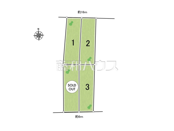 全体区画図　【春日井市高山町２丁目】