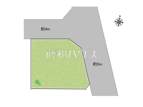 全体区画図　【東大和市清水４丁目】周辺環境も合わせてご案内いたします　