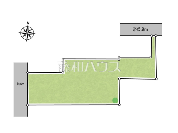全体区画図　【練馬区平和台１丁目】