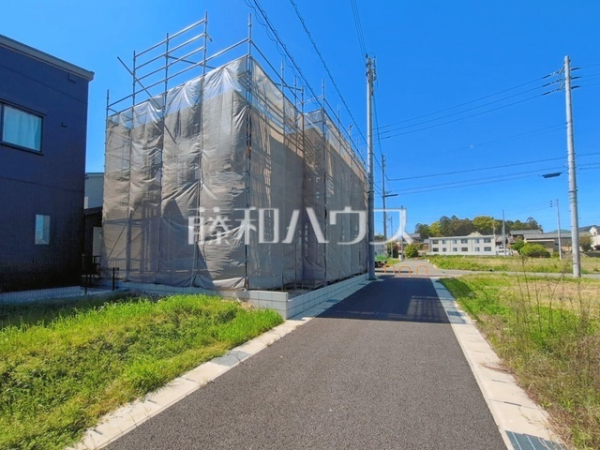 接道状況および現場風景　【春日井市宮町字下夕原】