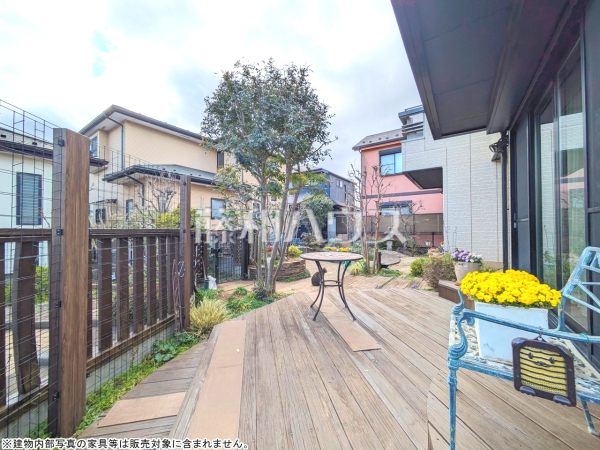 庭　【立川市西砂町６丁目】