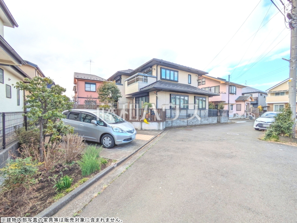 接道状況および現場風景　【立川市西砂町６丁目】