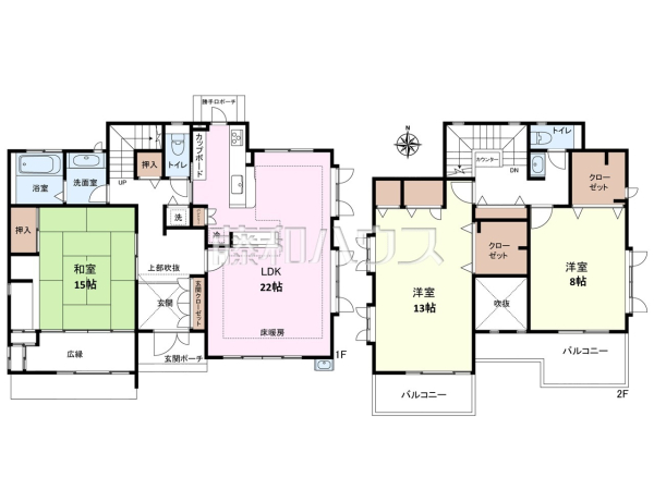 間取図　【立川市西砂町６丁目】