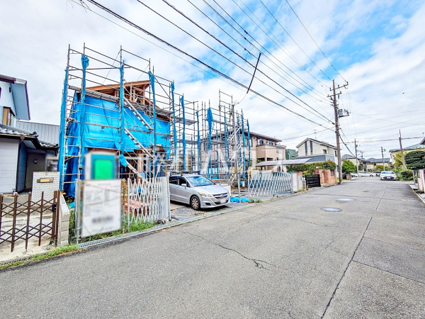 接道状況および現場風景　【日野市栄町３丁目】