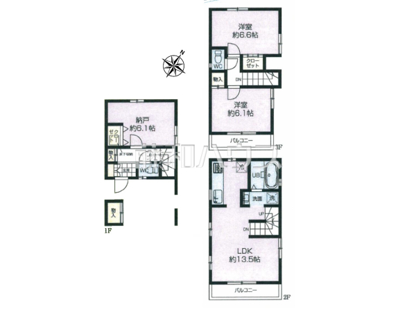 間取図　【和光市諏訪】