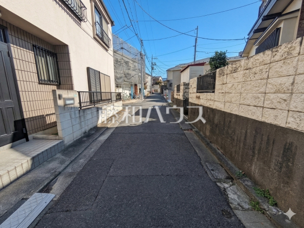 接道状況および現場風景　【練馬区大泉学園町１丁目】