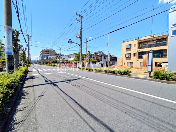 接道状況および現場風景　【八王子市元本郷町２丁目】