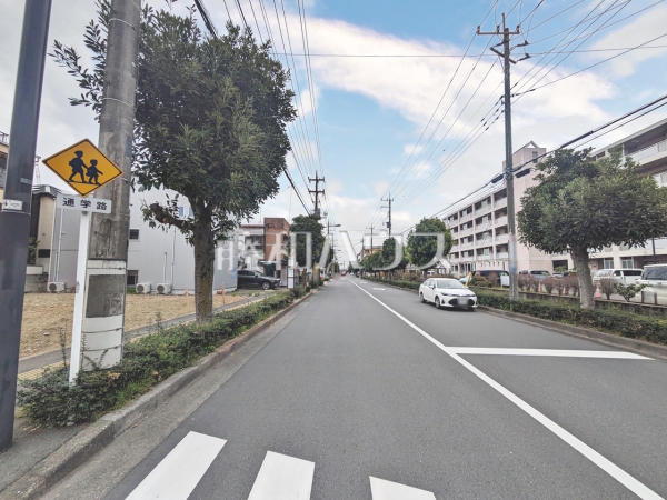 接道状況および現場風景　【八王子市元本郷町２丁目】