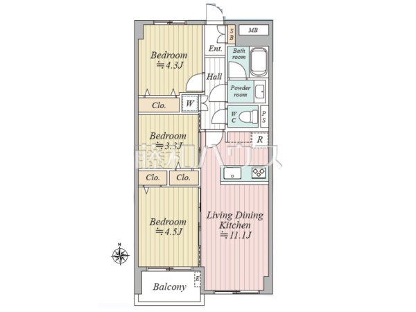 間取図 【興栄マンションむさしの】 間取図 【興栄マンションむさしの】