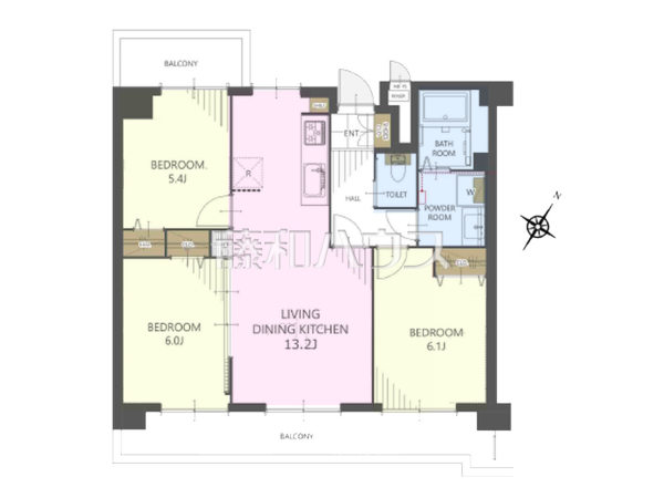 間取図　【 ファミール春日井】