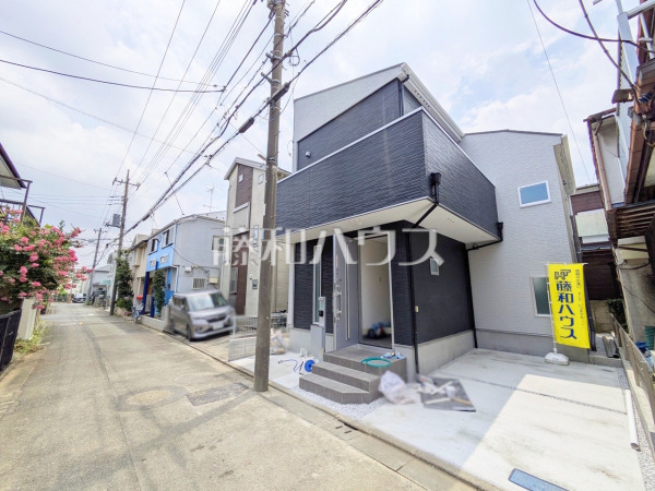 接道状況および現場風景　【府中市新町２丁目】