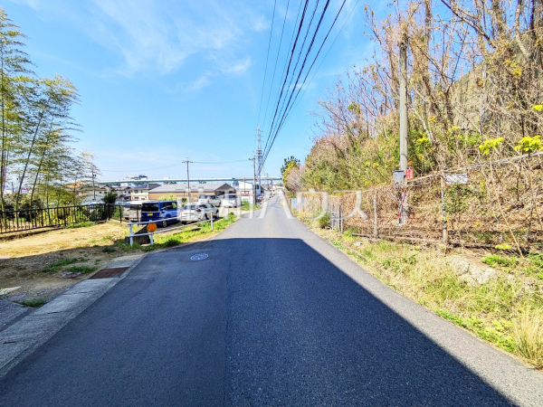 接道状況および現場風景　【小牧市大字間々原新田】