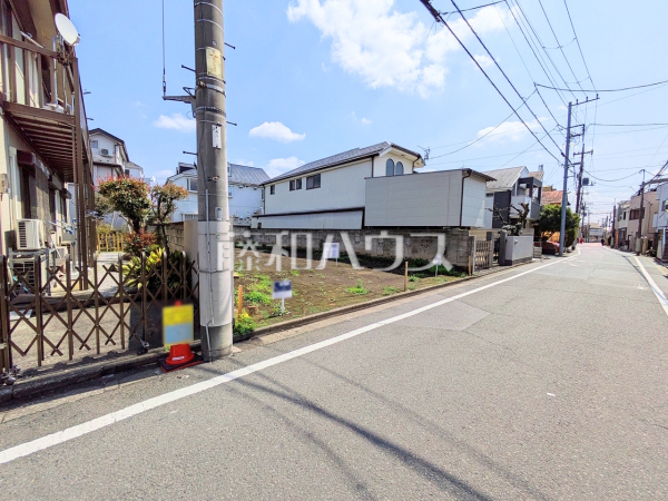 接道状況および現場風景　【中野区若宮１丁目】