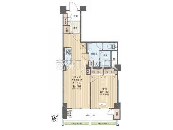 間取図　【マンション和泉苑】