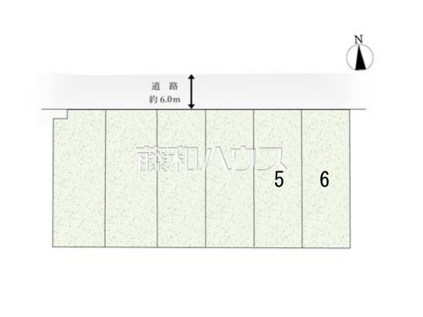 全体区画図　【春日井市高山町２丁目】