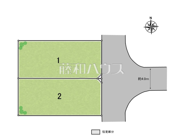 全体区画図　【練馬区富士見台２丁目】