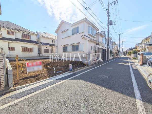 接道状況および現場風景　【練馬区南大泉１丁目】