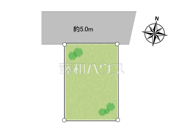 全体区画図　【練馬区南大泉１丁目】