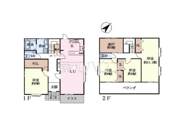 間取図　【名古屋市守山区大字上志段味字竹の腰】