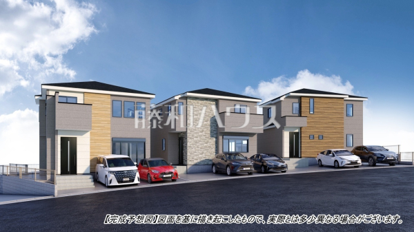 完成予想図（外観）　【福岡市西区生松台１丁目】