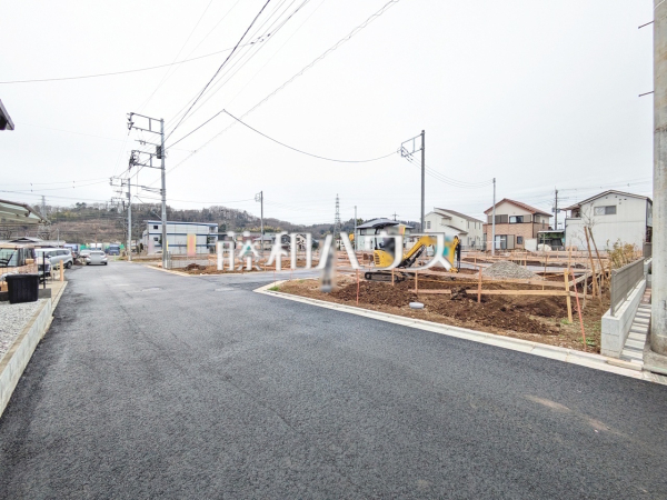 接道状況および現場風景　【八王子市宮下町】