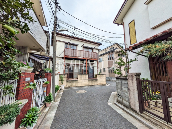 接道状況および現場風景　【練馬区西大泉３丁目】