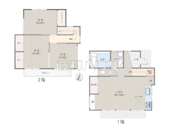 間取図　【練馬区西大泉３丁目】