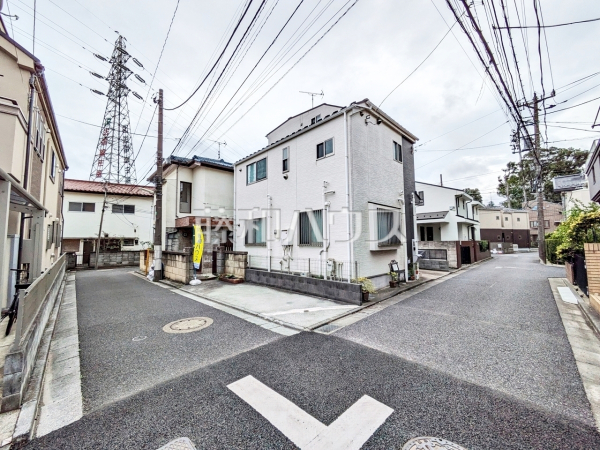 接道状況および現場風景　【練馬区西大泉３丁目】