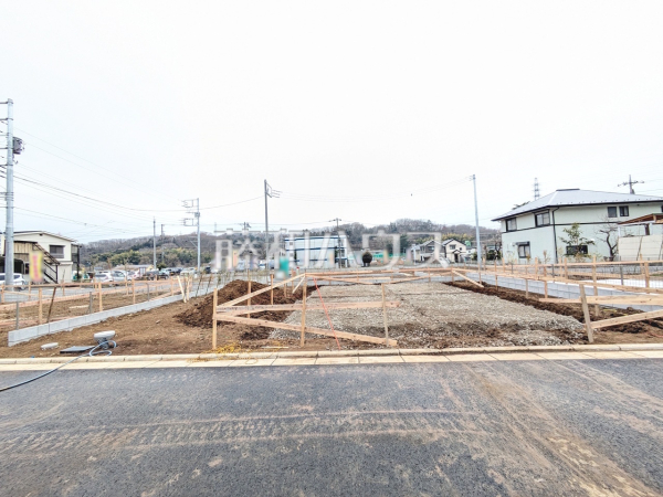 5号棟　接道状況および現場風景　【八王子市宮下町】