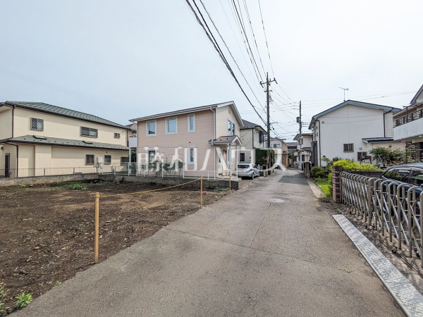 接道状況および現場風景　【立川市砂川町２丁目】