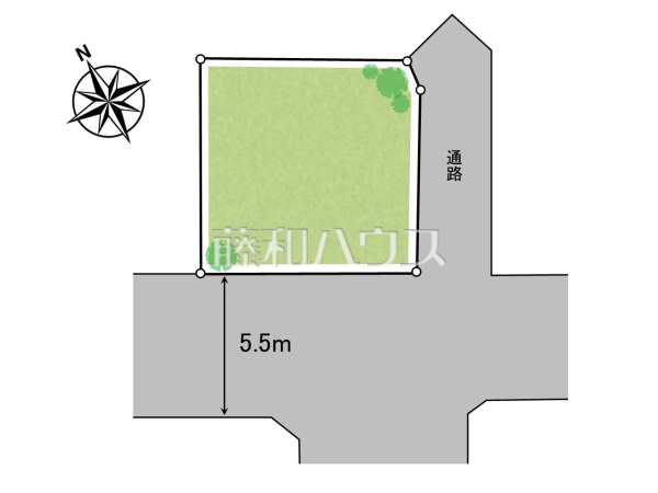 全体区画図　【練馬区西大泉１丁目】