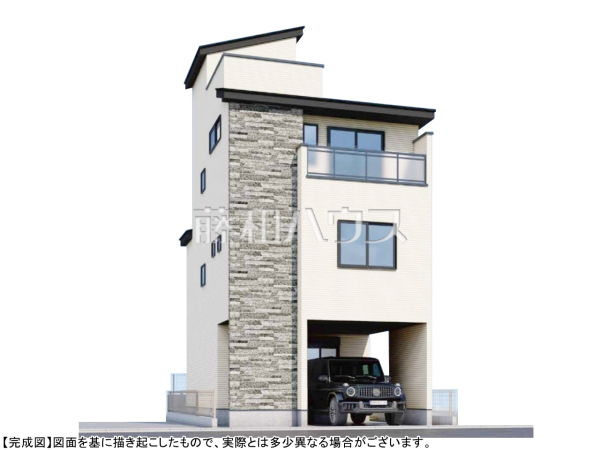 完成予想図（外観）　【板橋区大谷口北町】