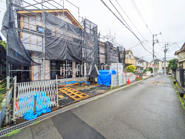 接道状況および現場風景　【八王子市富士見町】