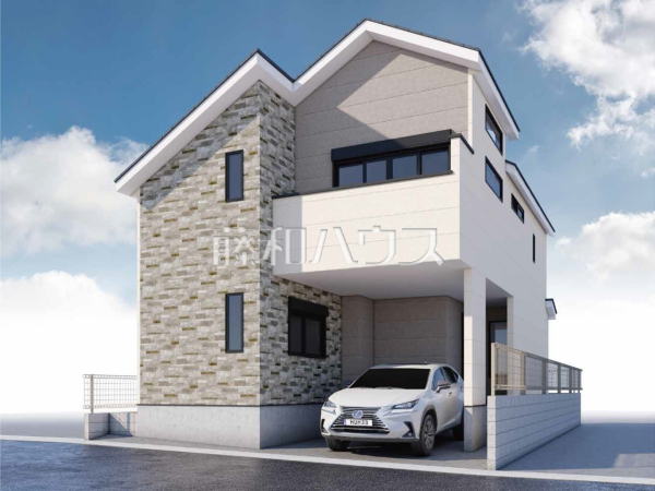 完成予想図（外観）　【清瀬市野塩１丁目】