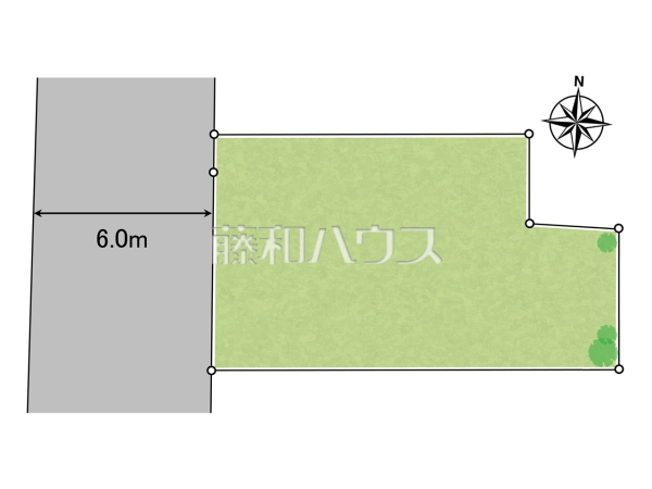 区画図　【清瀬市野塩１丁目】