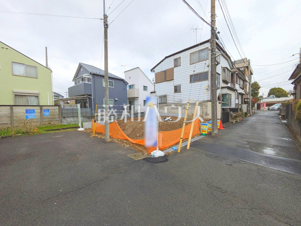 接道状況および現場風景　【調布市佐須町２丁目】