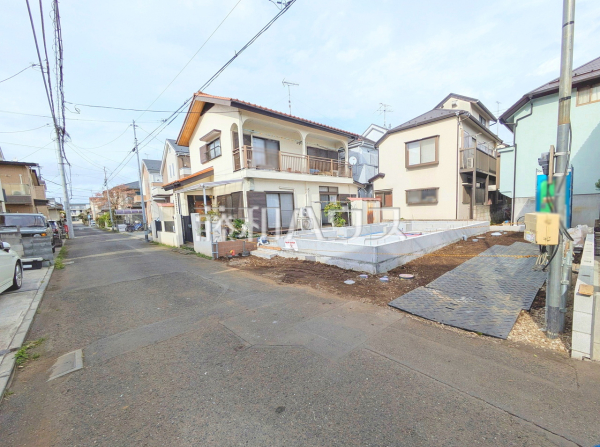 接道状況および現場風景　【小平市回田町】