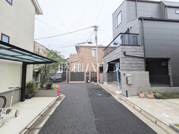 接道状況および現場風景　【杉並区阿佐谷南１丁目】