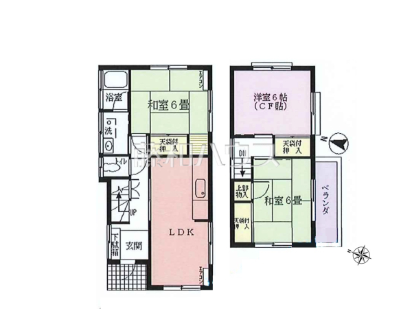 間取図　【富士見市大字水子】