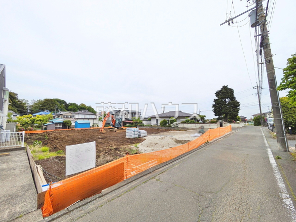 接道状況および現場風景　【日野市大字日野】