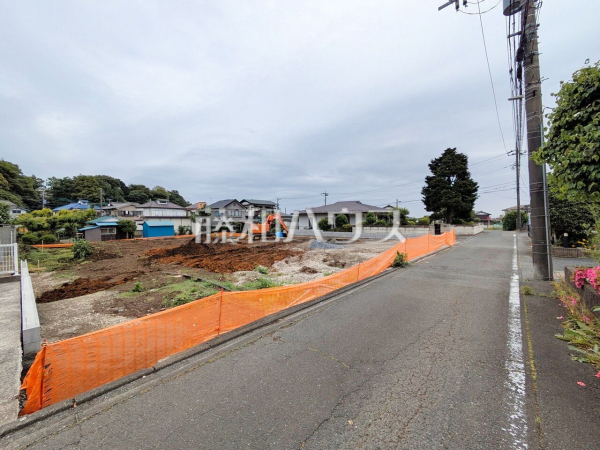 接道状況および現場風景　【日野市大字日野】