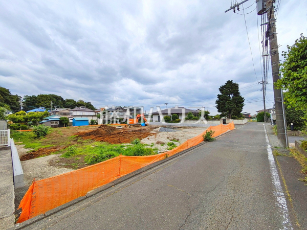 接道状況および現場風景　【日野市大字日野】