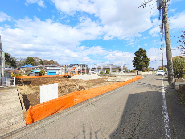 接道状況および現場風景　【日野市大字日野】