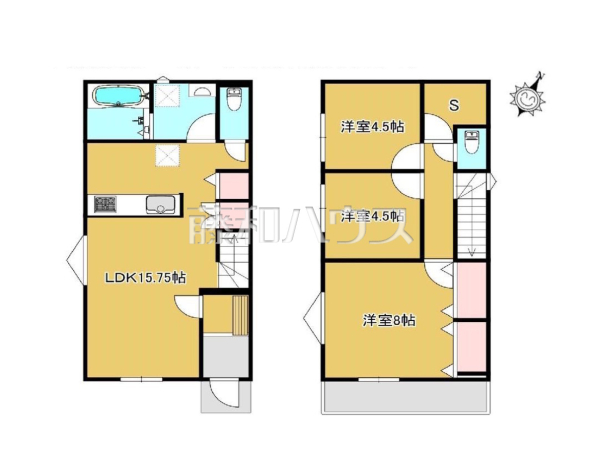 間取図　【八王子市元八王子町３丁目】