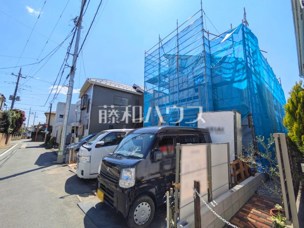 接道状況および現場風景　【小金井市中町４丁目】
