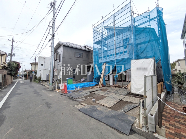 接道状況および現場風景　【小金井市中町４丁目】