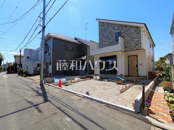 接道状況および現場風景　【小金井市中町４丁目】